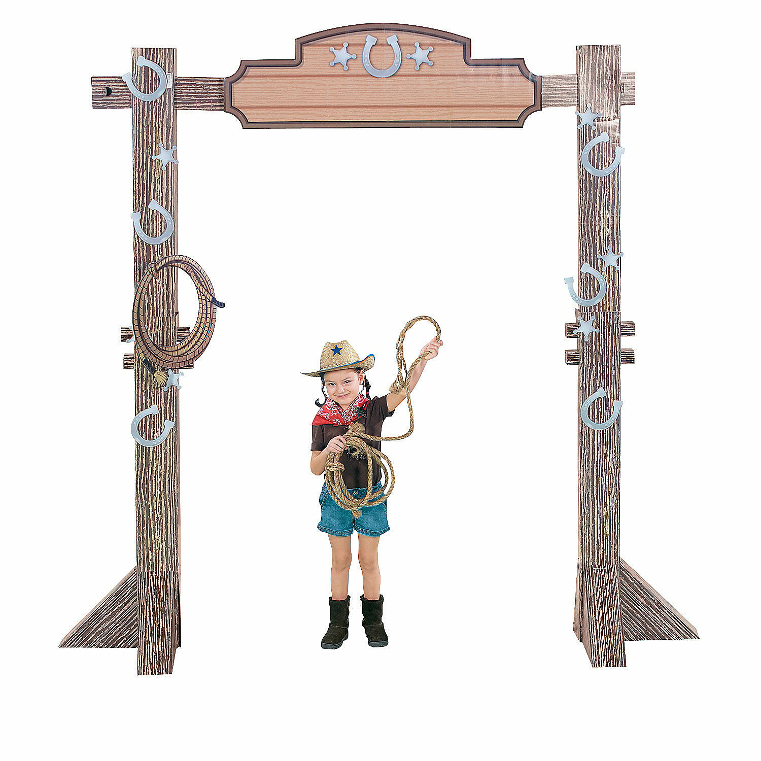 3-D Western Ranch Entry Arch