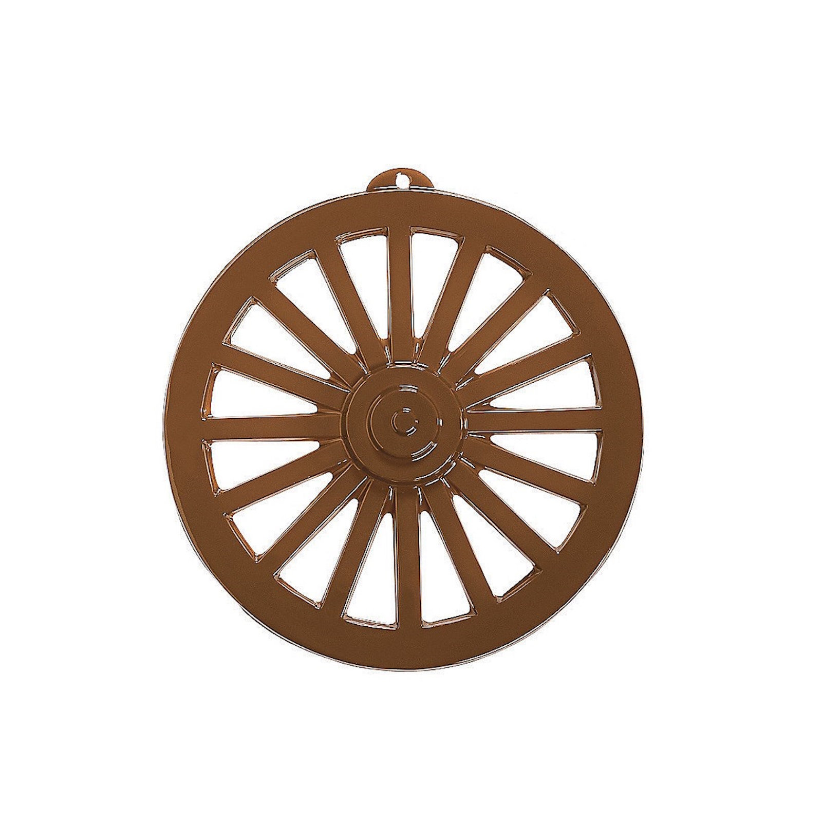 Western Wagon Wheel Plastic Wall Decoration