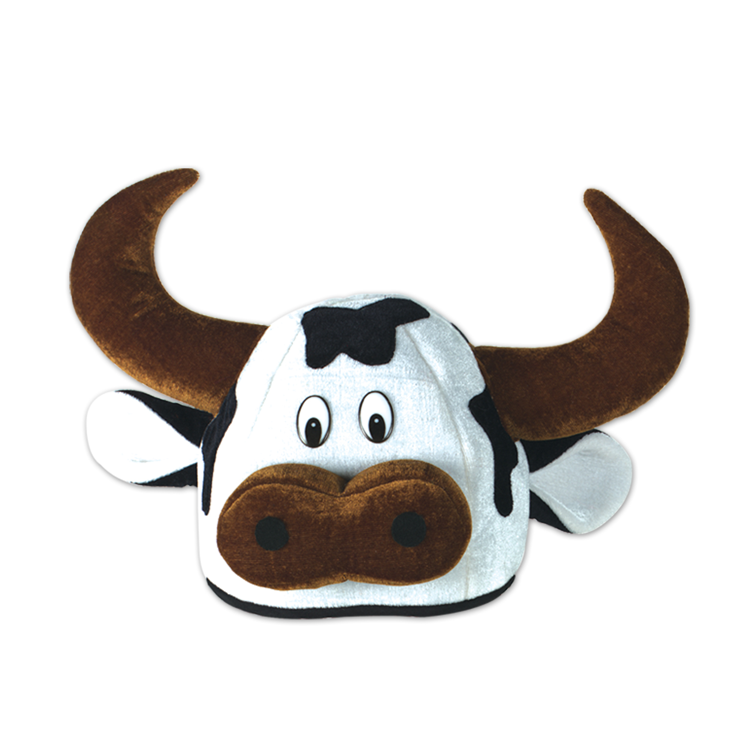 Plush Cow Head Hat