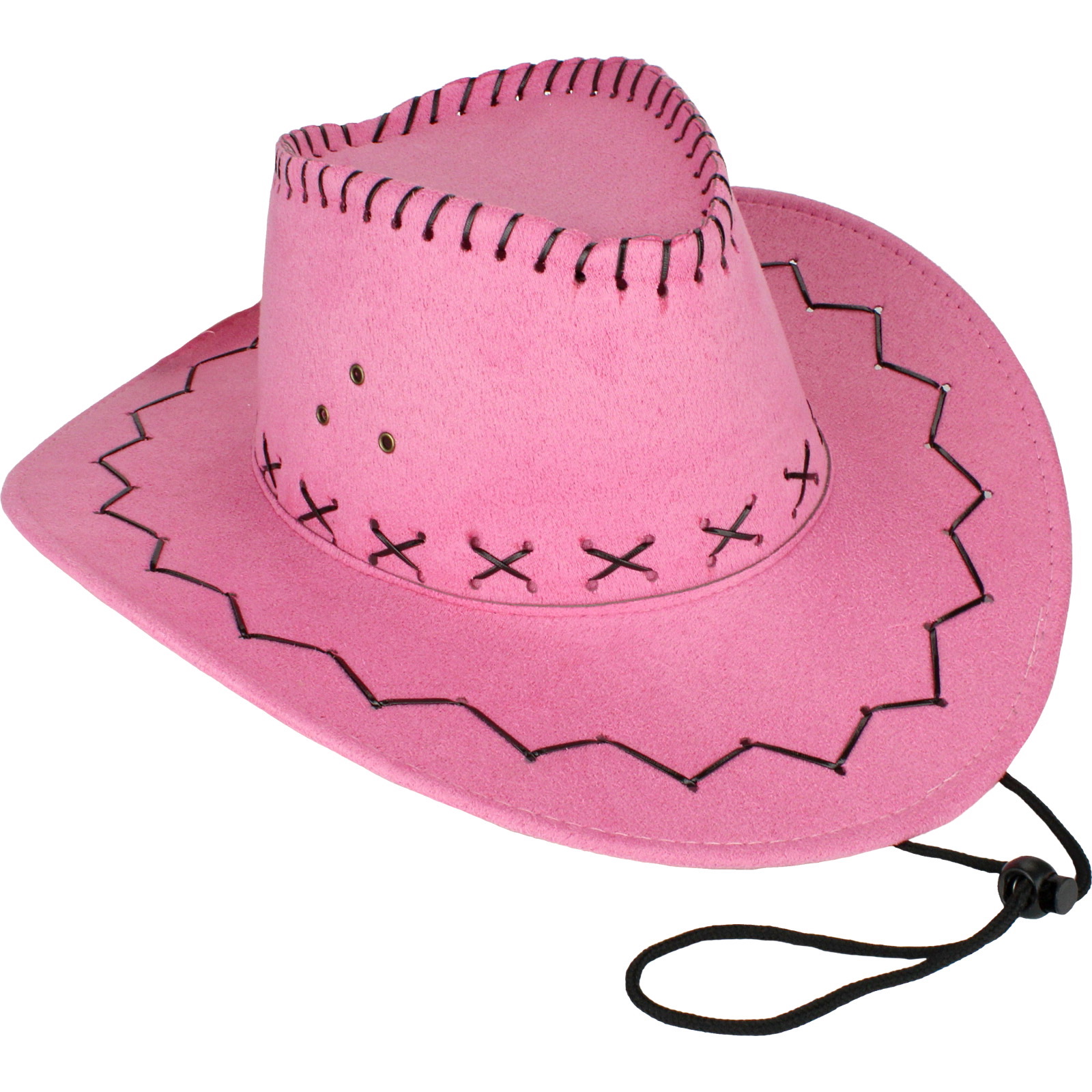 Adults Pink Outback Cowboy Hat