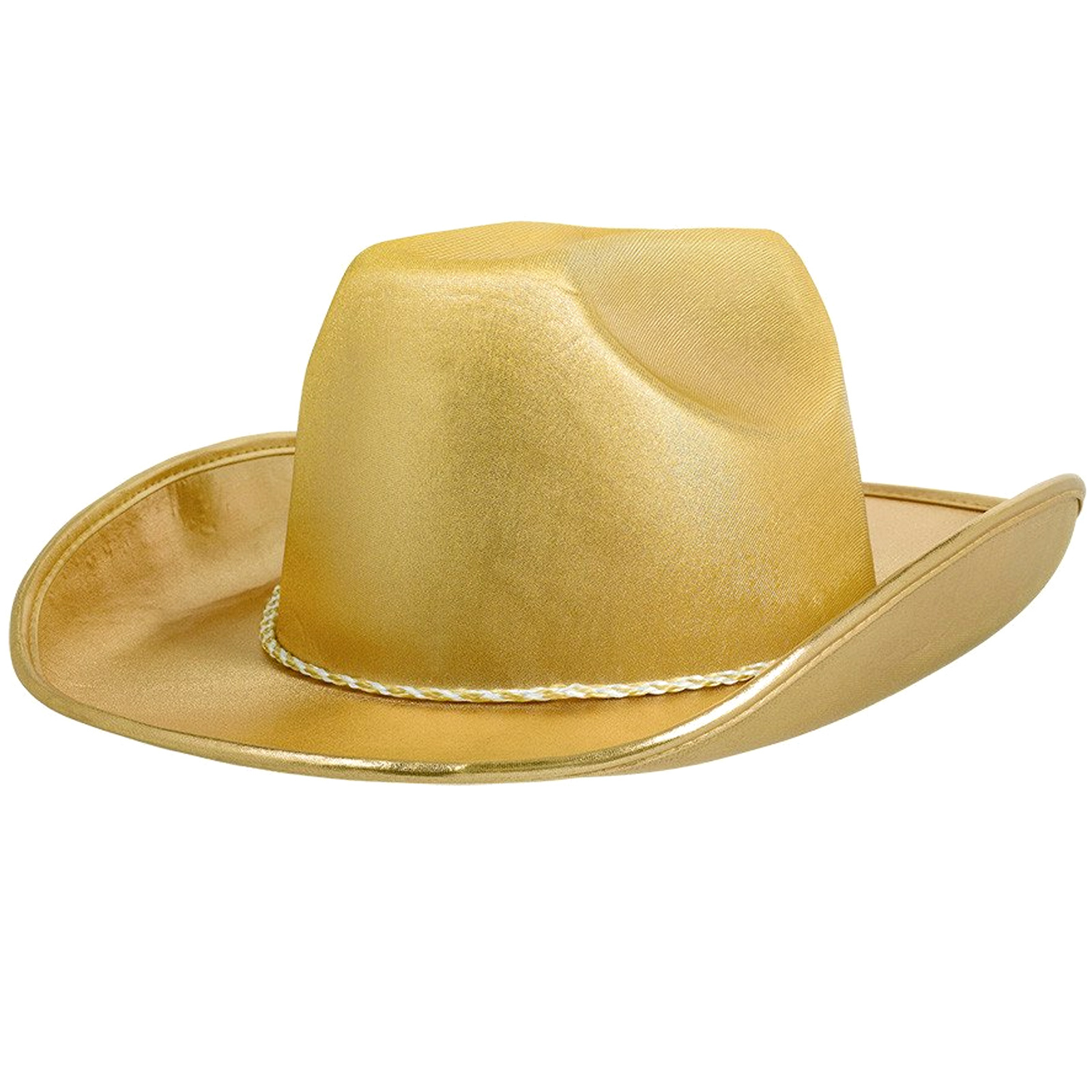 Adults Gold Cowboy Hat