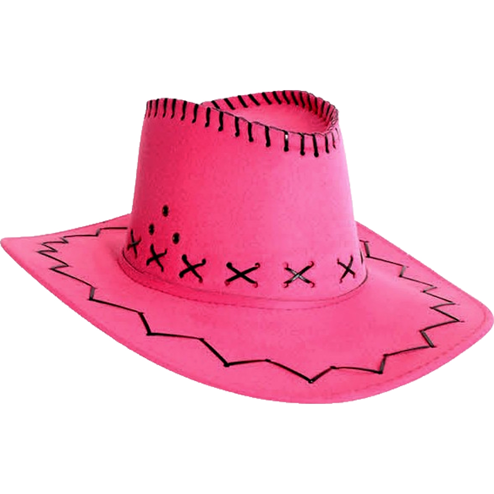 Adult Hot Pink Outback Cowboy Hat