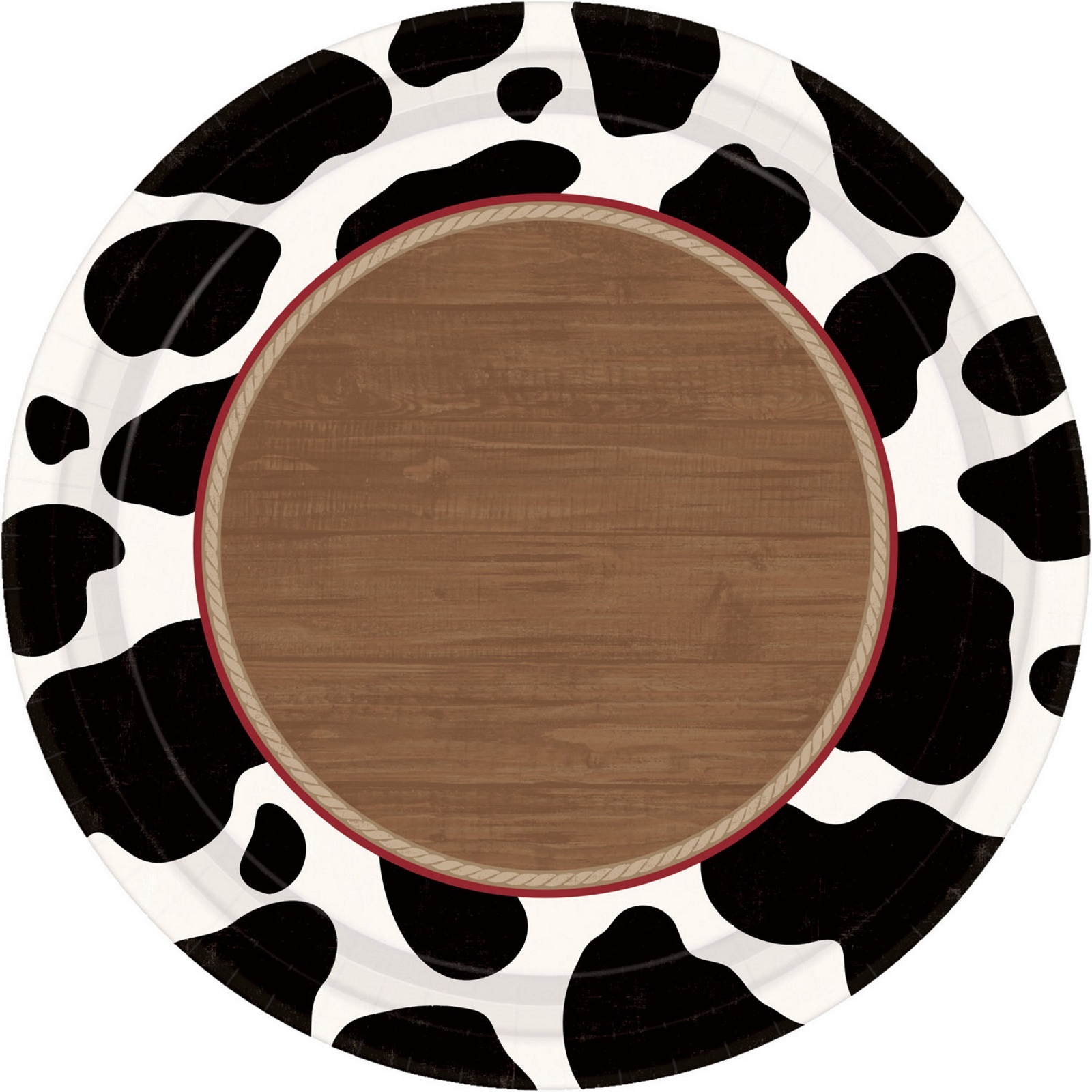 Yeehaw Large Paper Plates (Pack of 8)