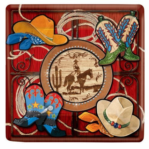 Giddy Up Cowboy Small Paper Plates (Pack of 8)
