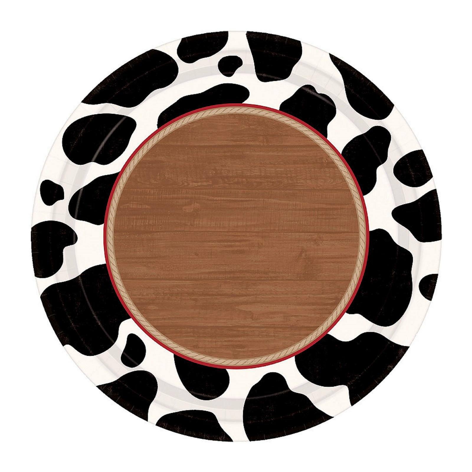 Yeehaw Small Paper Plates (Pack of 8)