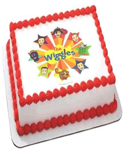 The Wiggles Edible Icing Cake Decoration