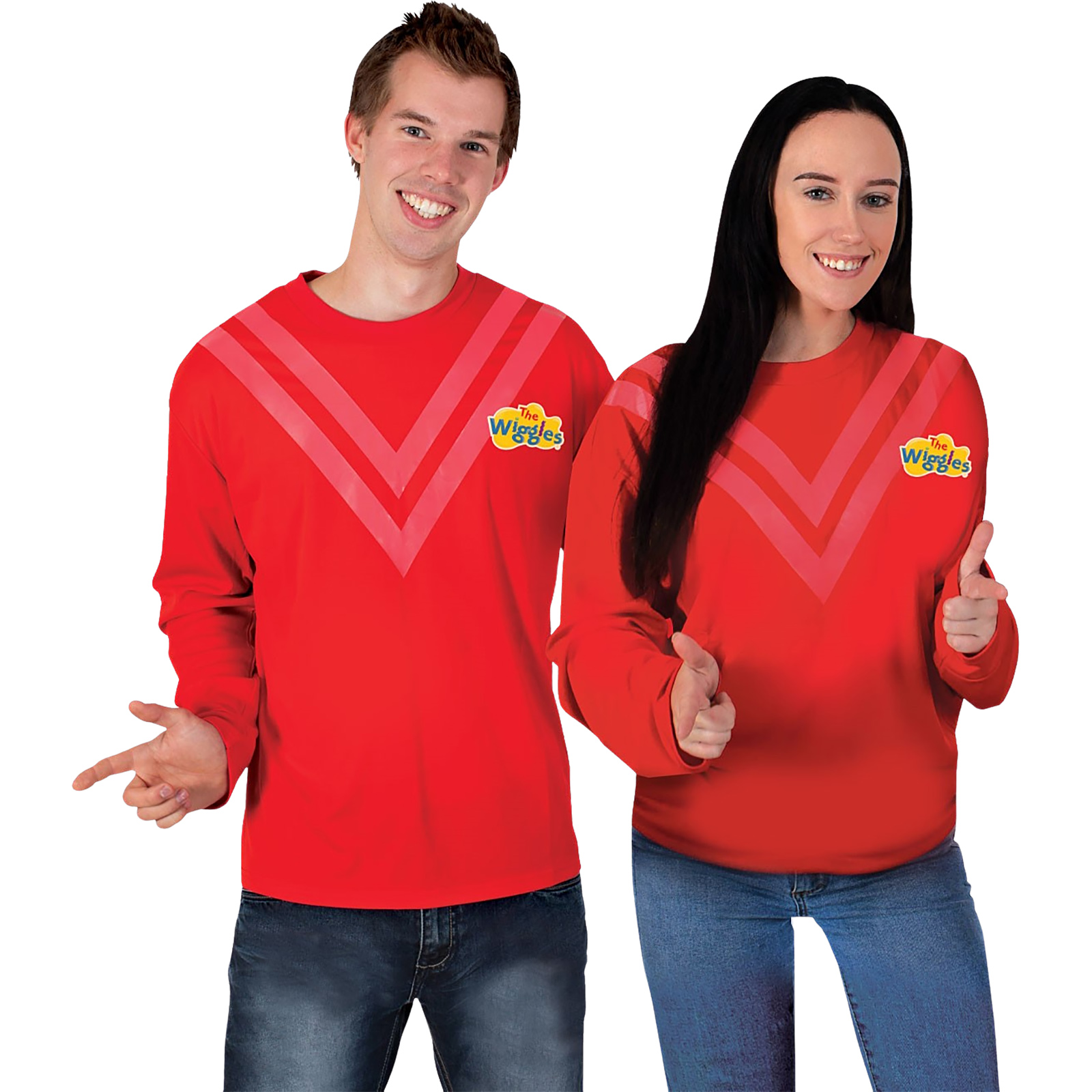 The Wiggles Red Wiggle Shirt Adult Costume Extra Large