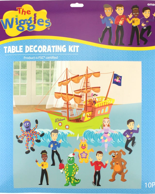 The Wiggles Party Table Decorating Kit | Wiggles | Boys and Girls ...