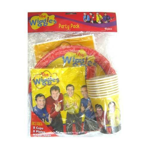 The Wiggles 40 Piece Party Pack (For 8 Guests)