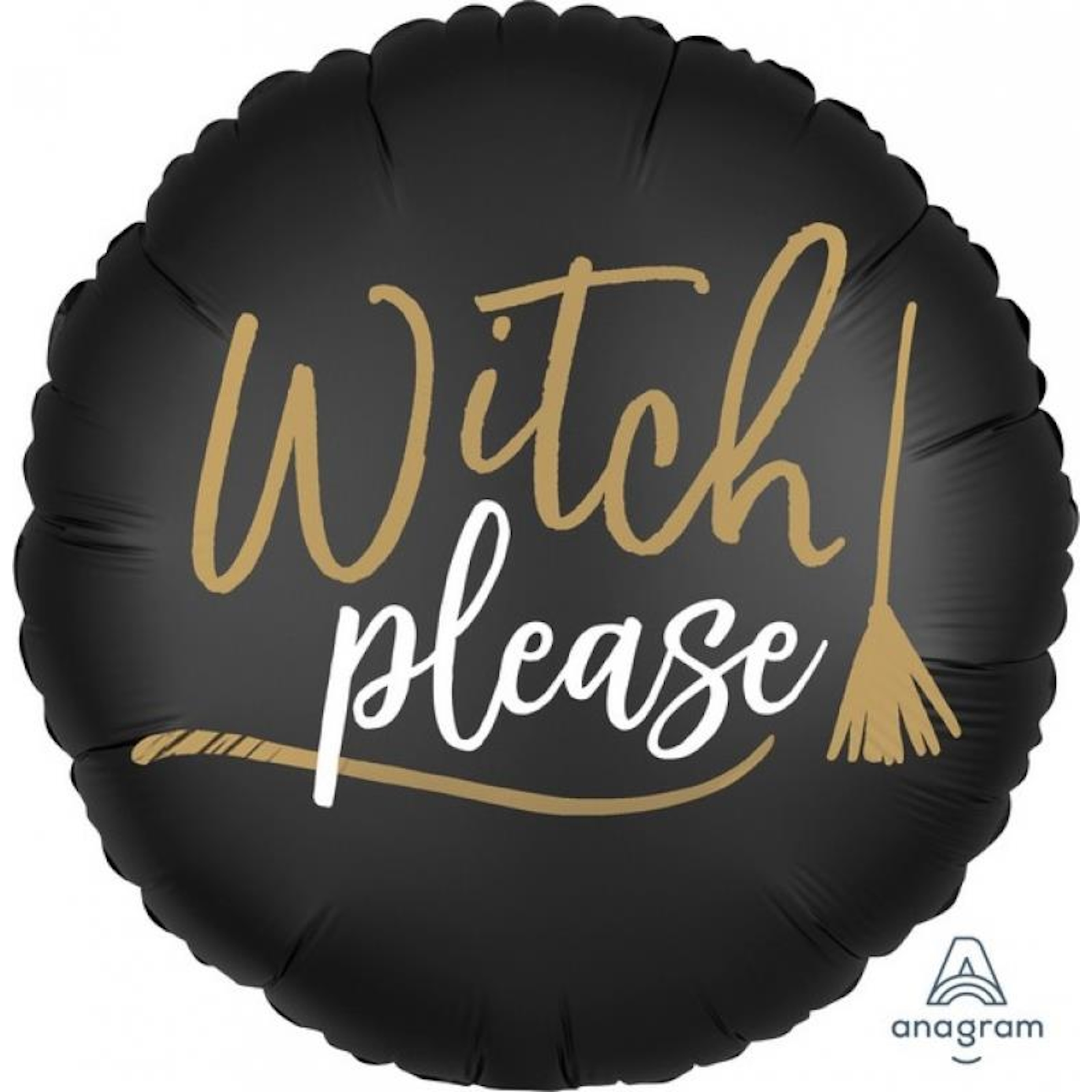 Witch Please Satin 45cm Foil Balloon