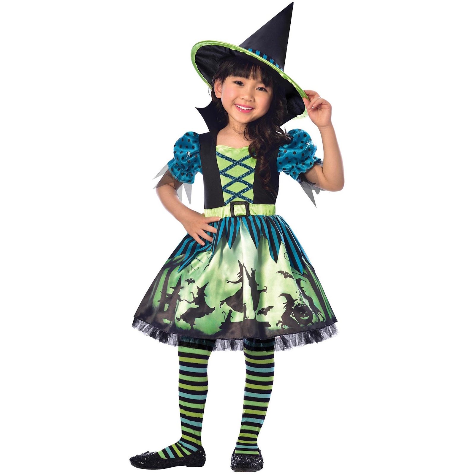Hocus Pocus Witch Child Costume 3-4