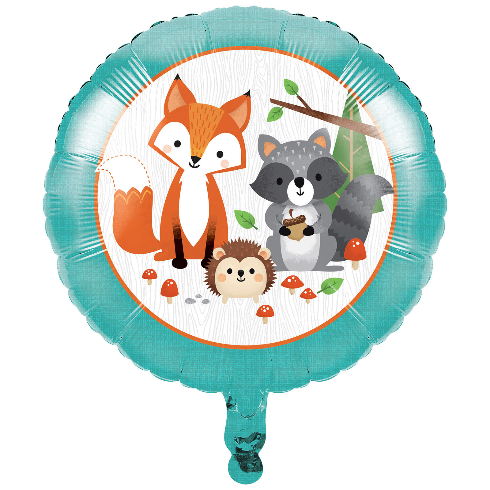 Woodland Animal Helium Foil Balloon