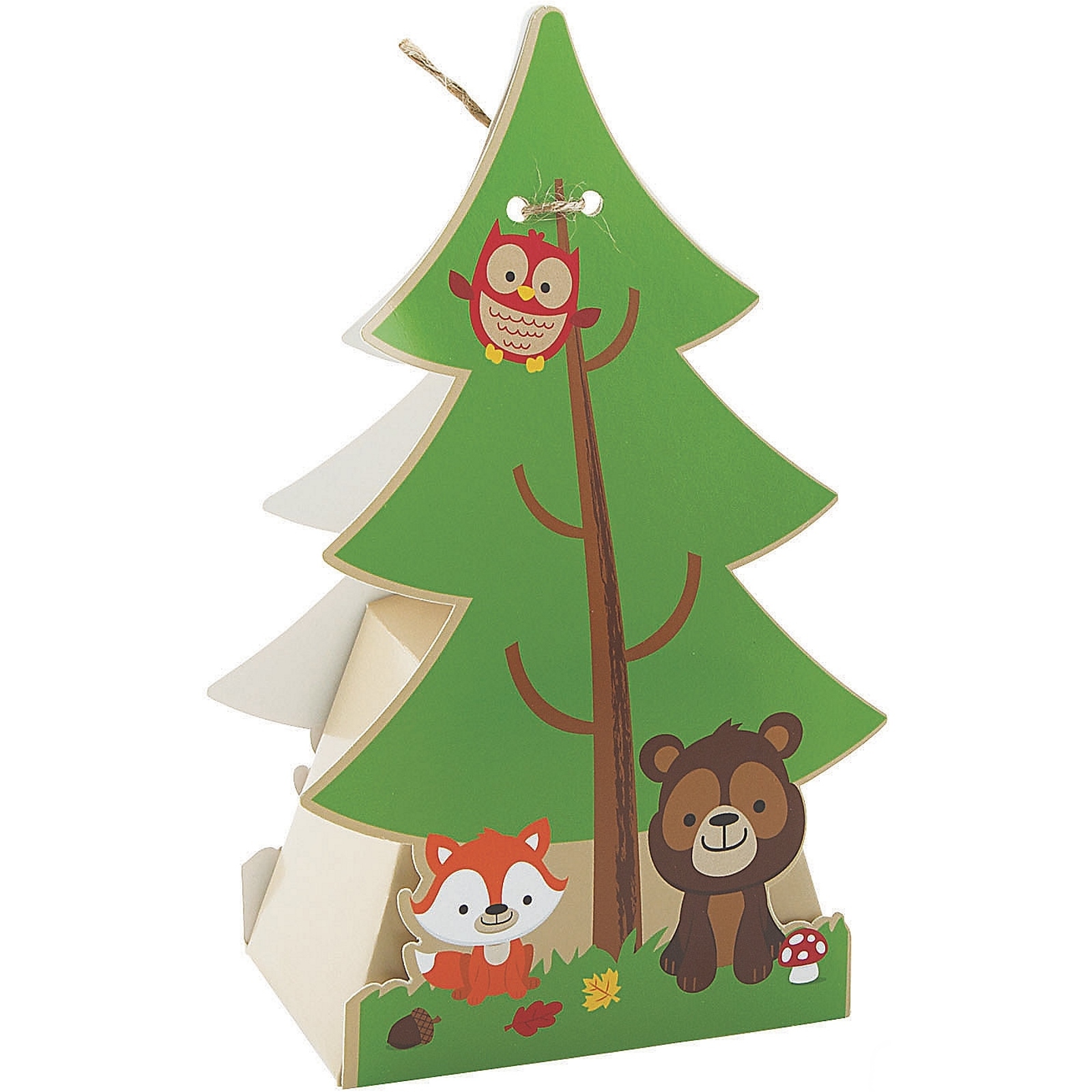 Woodland Party Treat Boxes (Pack of 12)