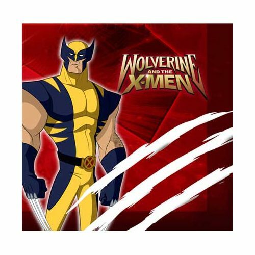 Wolverine Small Napkins / Serviettes (Pack of 16)