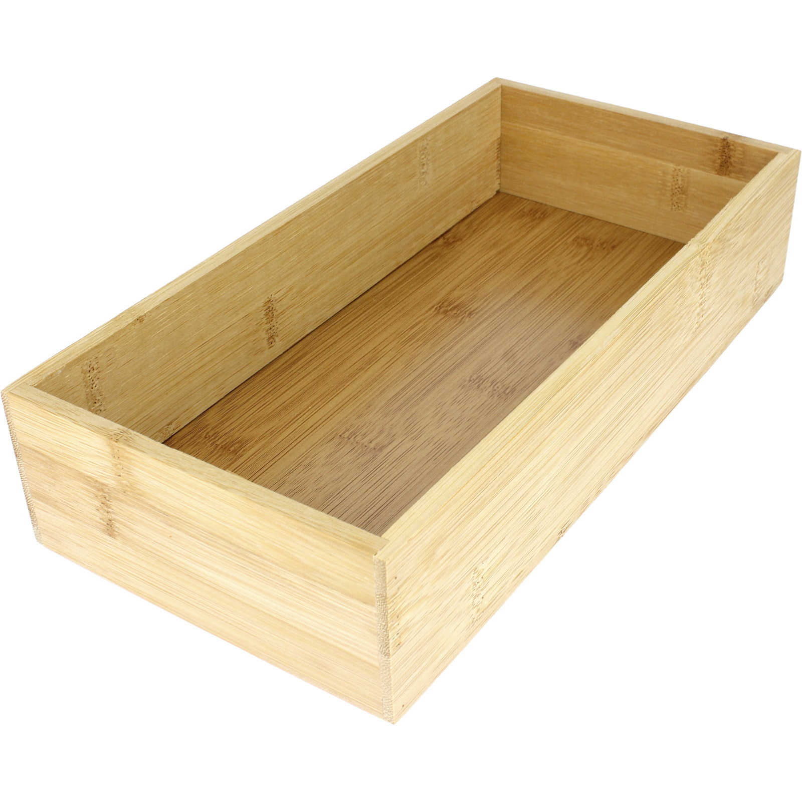 Eco Bamboo Storage Tray 30cm x 15cm x 7cm   
