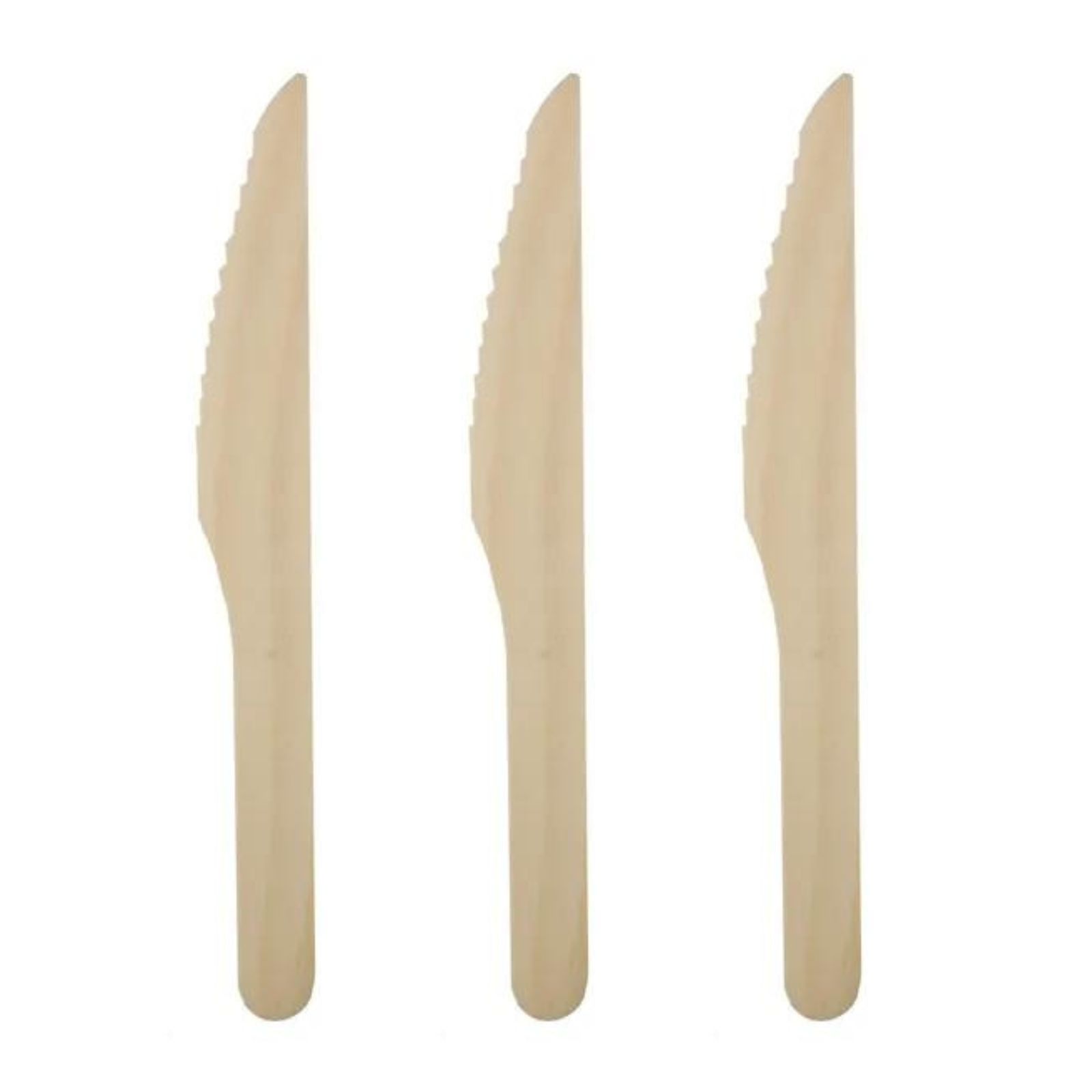 Eco Wooden Knives (Pack of 12)