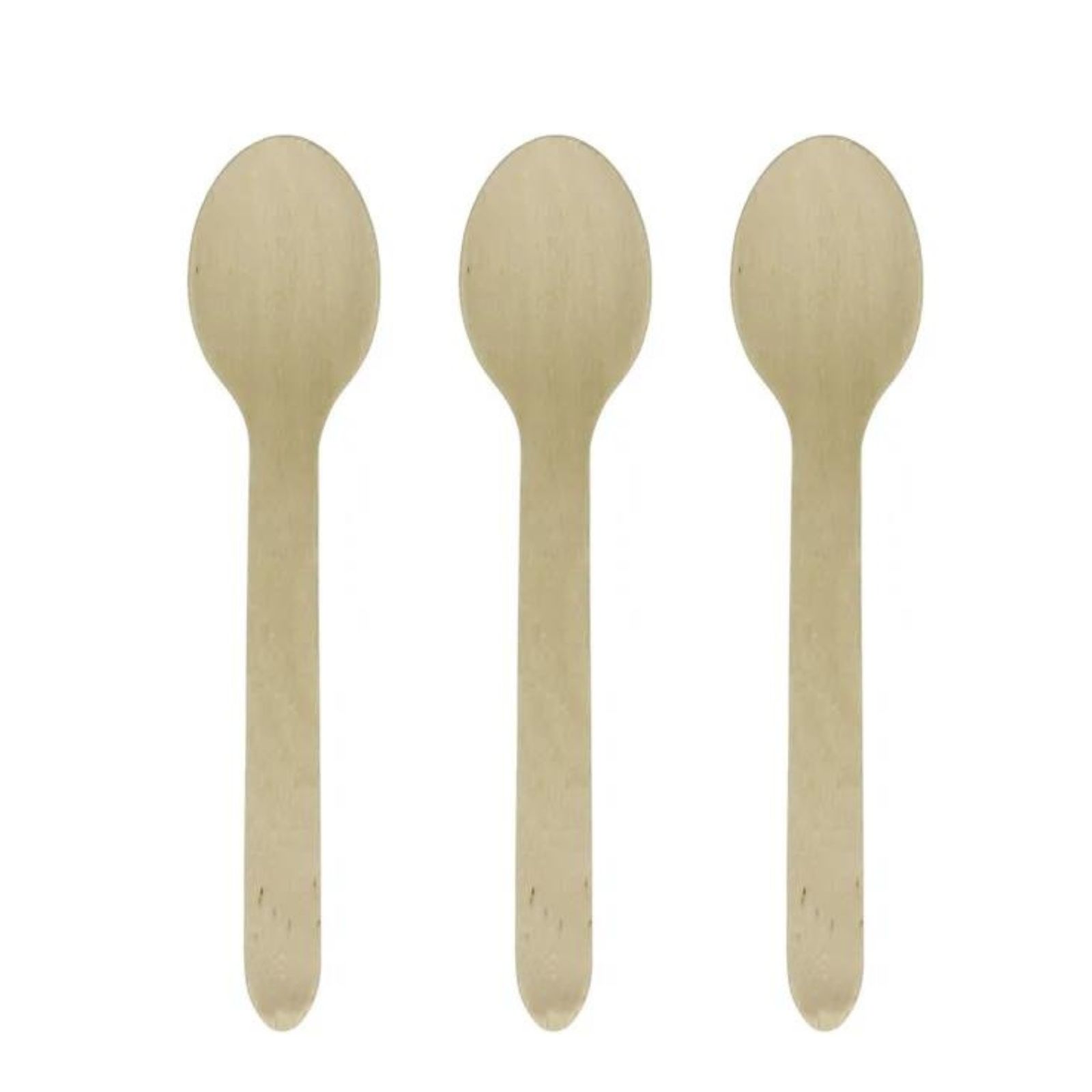Eco Wooden Spoons (Pack of 50)