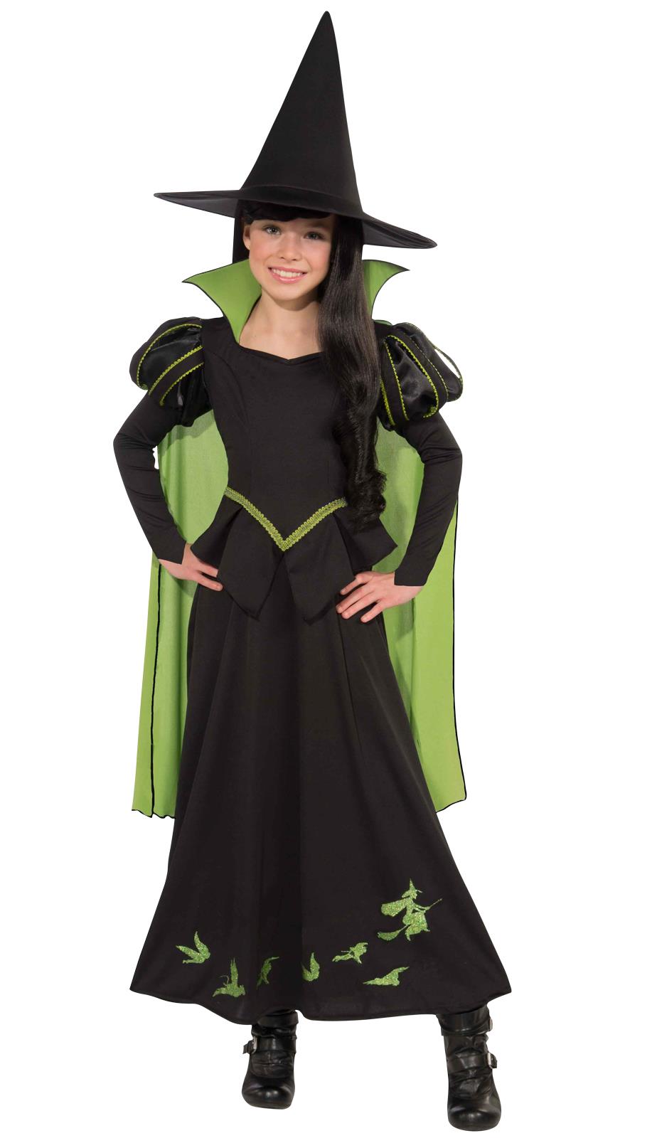 The Wizard of Oz Wicked Witch of the West Child Costume Large