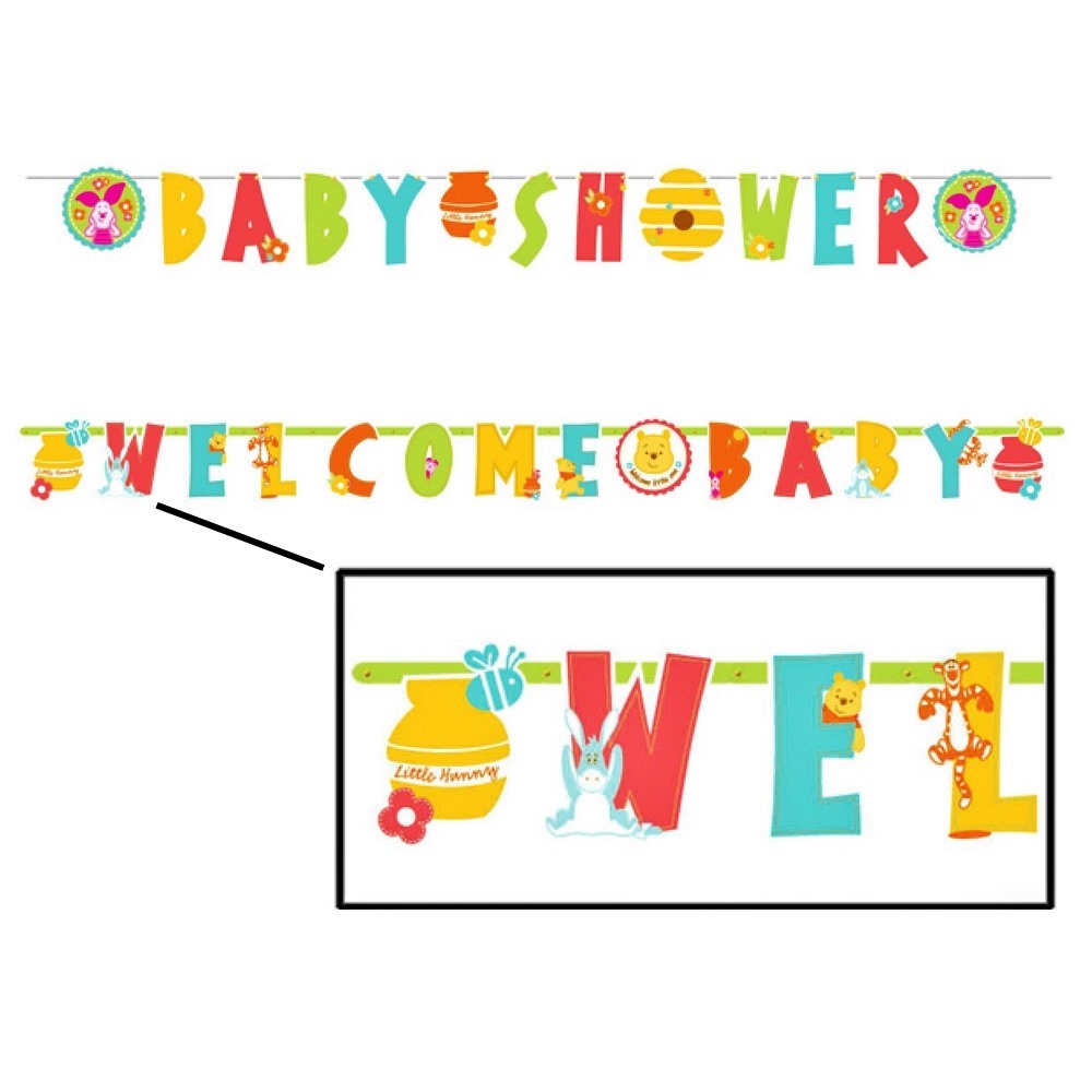 Winnie the Pooh Little Hunny Jumbo Letter Banner Kit