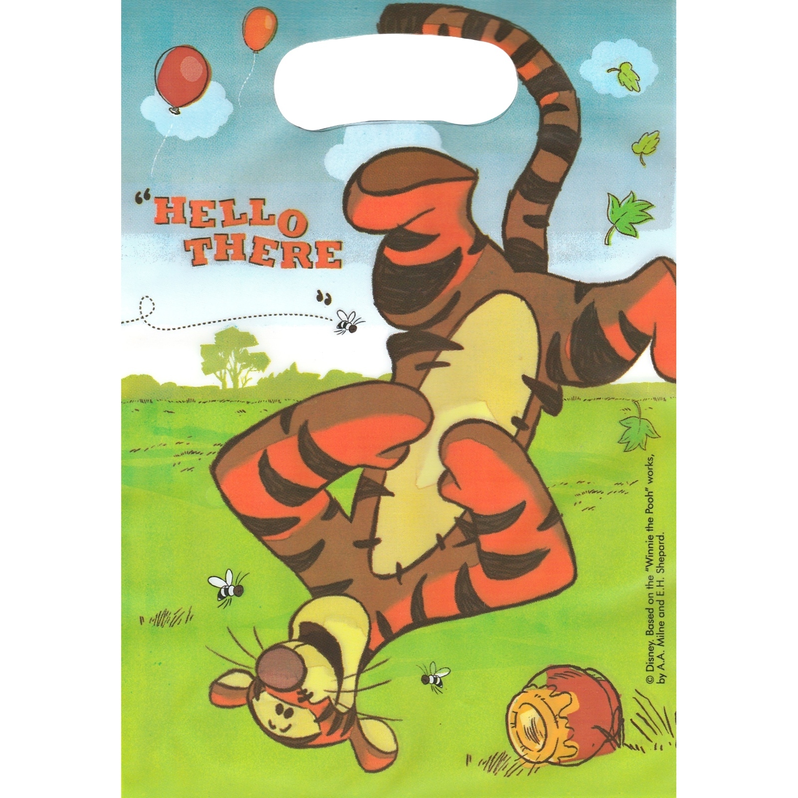 Winnie the Pooh Lolly/Treat Bags (Pack of 6)