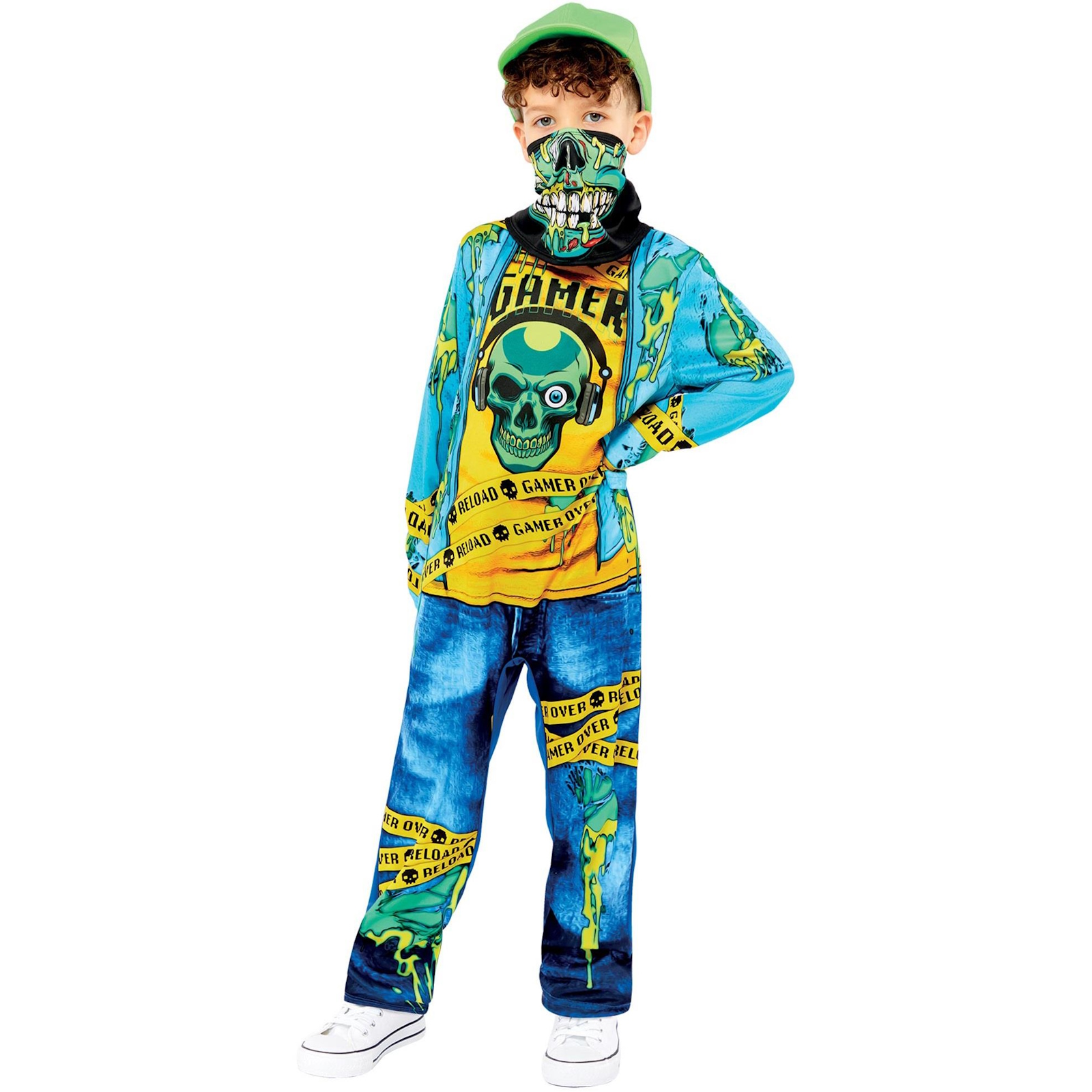 Gaming Zombie Child Costume 4-6