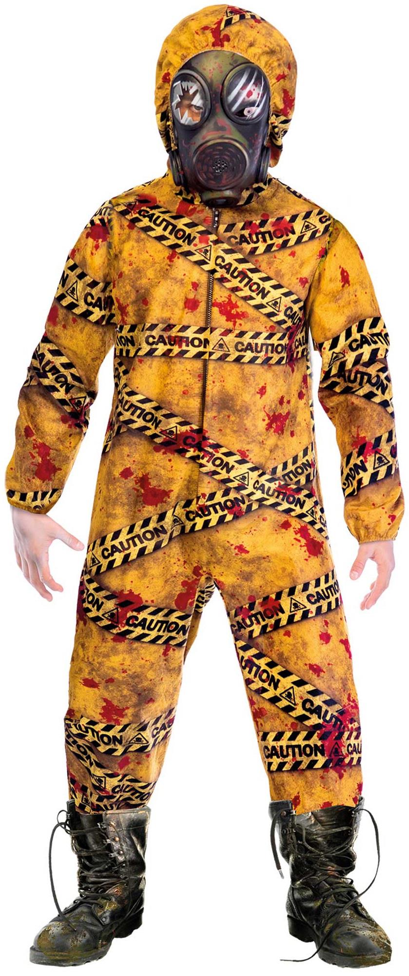 Quarantine Zombie Child Costume 8-10