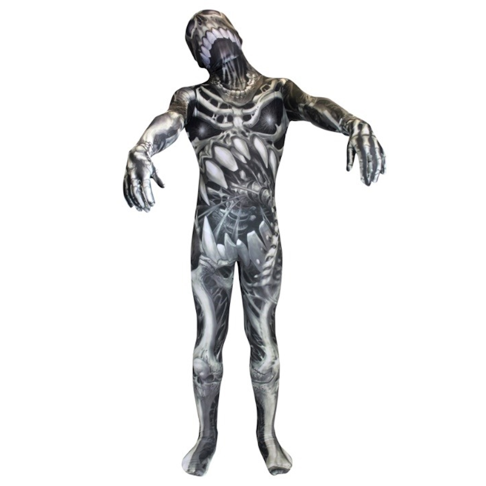 Morph Skull N Bones Child Costume Medium