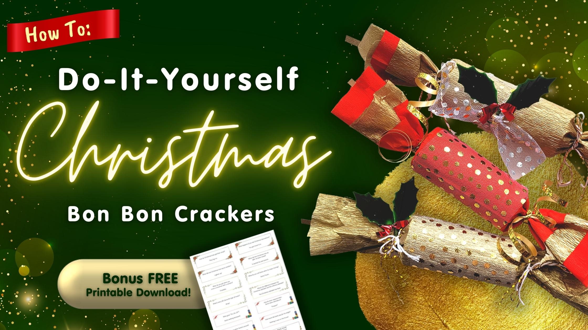 How To: DIY Christmas Bon Bon Crackers - Discount Party Supplies